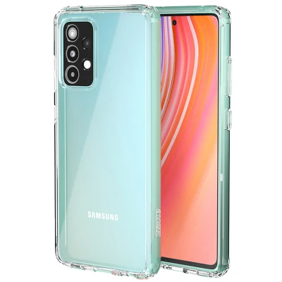 Abbildung von Samsung Galaxy A52 (4G) Hülle Kunststoff Accezz Hard Case/Backcover Handyhülle Transparent Shockproof/Stoßfest