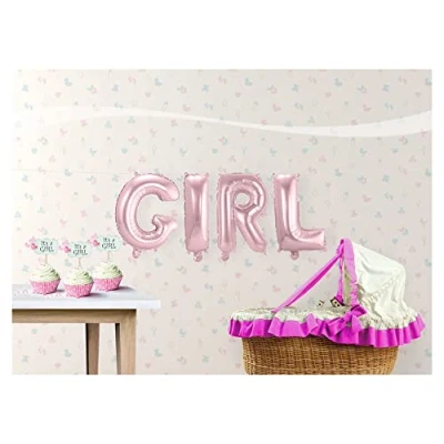 Abbildung von Ballonfolie Set Girl