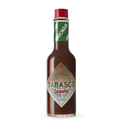Abbildung von TABASCO Chipotle Pepper Sauce, 150ml, 0,15 l, Chili 100% natürlich, Glasflasche