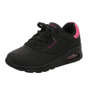 Abbildung von Skechers UNO Sneaker low, Damen, Größe: 35, Black/hot pink Schuhe
