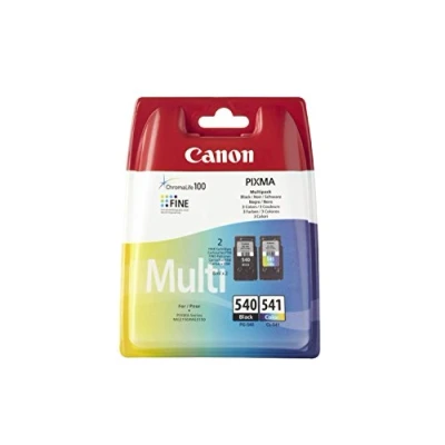 Abbildung von Canon PG 540 + CL 541 Druckerpatronen 8ml Schwarz Farbig für PIXMA Drucker Original