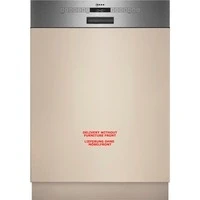 Abbildung von NEFF teilintegrierbarer Geschirrspüler &quot;S145EAS01E&quot;, N 50, S145EAS01E, 13 Maßgedecke, Open Dry: automatisches Öffnen der Türe