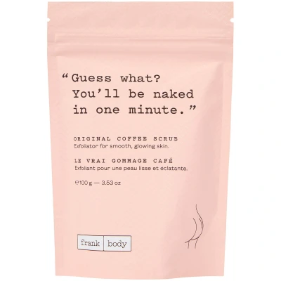 Abbildung von Frank BODY Original Coffee Scrub Körperpeeling, Größe: 100 g,