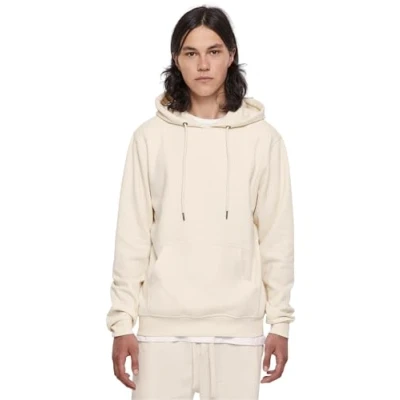 Abbildung von Urban Classics Basic Terry Kapuzenpullover, Herren, Größe: 3XL, Whitesand
