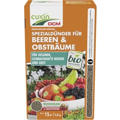 Abbildung von Cuxin DCM Spezialdünger Beeren 1,5 kg organischer Dünger