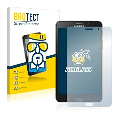 Abbildung von BROTECT Schutzglas für Samsung Galaxy Tab 4 7.0 LTE Schutzfolie Panzer Folie Glas [Extrem Kratzfest 9H, Anti Fingerprint, Ultra Transparent]