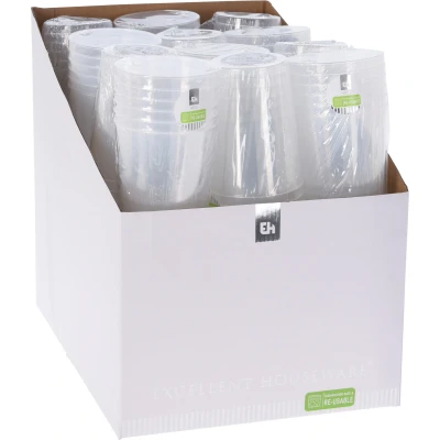 Abbildung von Transparente Trinkbecher 500 ml 6 Stück