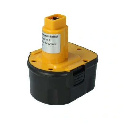 Abbildung von vhbw 1x Akku kompatibel mit Black &amp; Decker KC1262F, KC1282, KC1262C, KC1261CN, KC1261F, KC1252CN, KC1261 Werkzeug (2000 mAh, NiMH, 12 V)