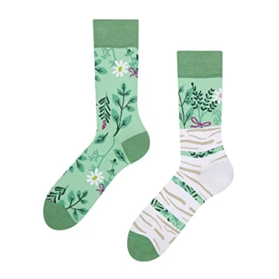 Abbildung von Good Mood Dedoles Lustige Socken Herren &amp; Damen aus Baumwolle 1 Paar, Farbe Kräuter, Gr. 43 46