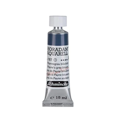 Abbildung von Schmincke HORADAM® AQUARELL feinste Künstler Aquarellfarben, Paynesgrau bläulich 15 ml