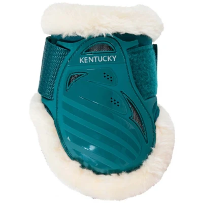 Abbildung von Kentucky Streichkappen Young Horse Vegan Sheepskin Smaragdgrün M