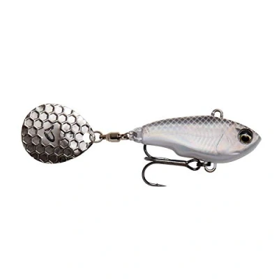Abbildung von Savage Gear Fat Tail Spin 5.5cm 9gr Sinking White Silver Spinner