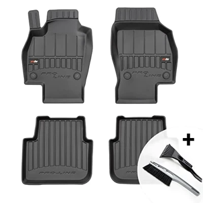Abbildung von moto MOLTICO 3D Gummimatten Auto Fußmatten Gummi Automatten 4 teilig Set passend für Skoda Scala ab 2019