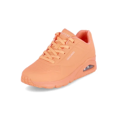 Abbildung von Skechers Sport UNO Night Shades Sneaker low, Damen, Größe: 41, Orange Schuhe
