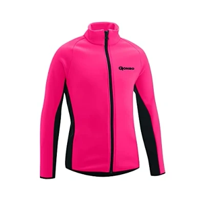 Abbildung von Gonso Kinder Softshelljacke Moritz, diva pink / black, 176