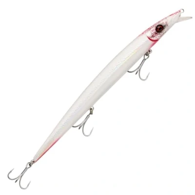 Abbildung von Savage Gear Barra Jerk Treibender Meeresköder Bloody Pearl 19cm (25g) Wobbler