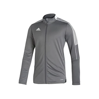 Abbildung von adidas Performance TIRO Trainingsjacke, Herren, Größe: 3XL, Team grey four