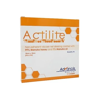 Abbildung von Advancis Pharma Actilite 10 x cm Honig Wundauflage St