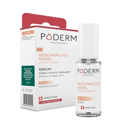 Abbildung von PODERM Nagelserum Silizium Natürlicher Nagelhärter für chemotherapiegeschwächte Nägel Swiss Made