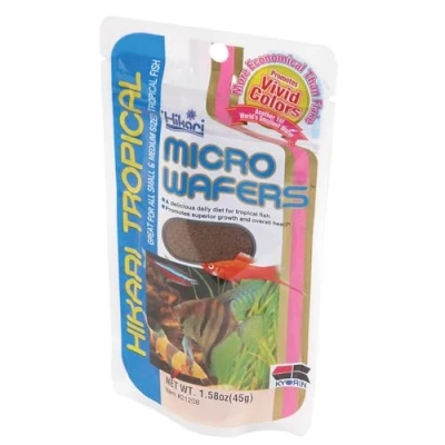 Abbildung von Hikari Micro Wafer Fischfutter 45 g...