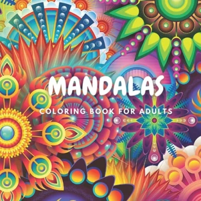 Abbildung von Mandalas Adult Coloring Book: Stress Relieving Mandala Book