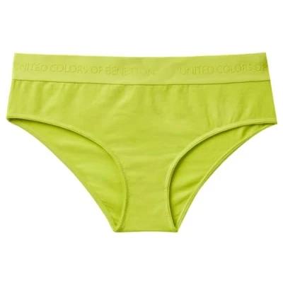 Abbildung von United Colors of Benetton Damen Slip 3op81s00t Unterwäsche, Lime 2c7, S