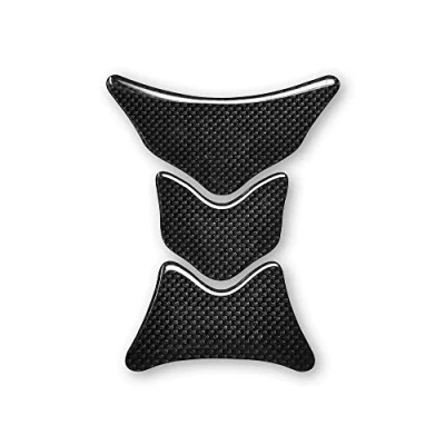 Abbildung von 4R Quattroerre.it 1881 Tankpad 3D Modularer Motorrad Tankschutz Racing Modular, Carbon