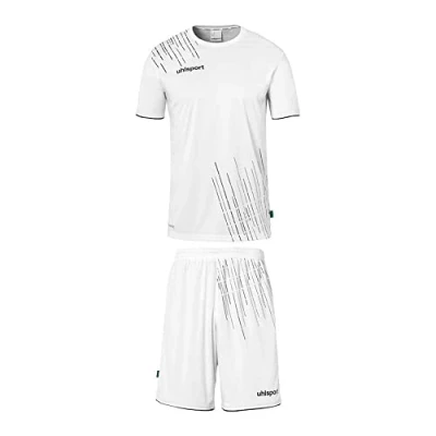 Abbildung von uhlsport Score 26 Fußball Trikot Set Trikotsatz Komplettes bestehend aus Trainings T Shirt und kurze Hose 10 Varianten verfügbar für Erwachsene Kinder