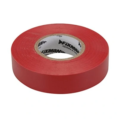 Abbildung von Fixman 191784 Isolierband 19mm x 33m, rot