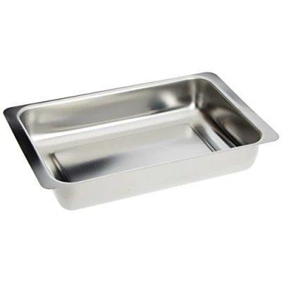 Abbildung von neoLab E 1802 Rechteckige Edelstahl Schale, 34 cm x 21 6 cm, 3 L