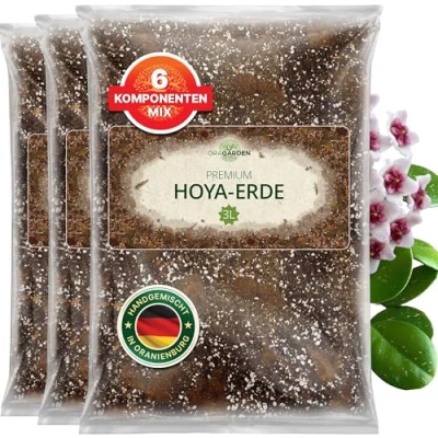Abbildung von ORAGARDEN Hoya Erde für Zimmerpflanzen und Garten 9L Substrat Pflanzen, Palmen, Blumen 6 Komponenten Blumenerde