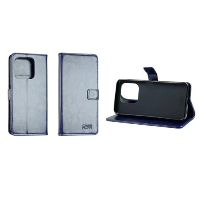 Abbildung von caseroxx Handy Hülle Tasche kompatibel mit Emporia Smart 6 / ME.6 Bookstyle Case Wallet in blau
