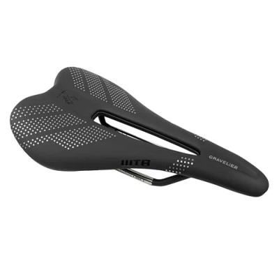 Abbildung von WTB Gravelier Sattel, Edelstahl, 248 x 142 mm, Unisex, Schwarz