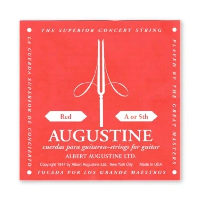 Abbildung von Augustine Red Label Saiten für Klassik Gitarre A5