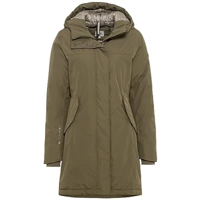Abbildung von camel active Texxxactive Funktions Parka, Damen, Größe: 36, Dark khaki