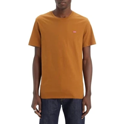 Abbildung von Levi&#039;s Original Tshirt print, Herren, Größe: XS, Dark ginger