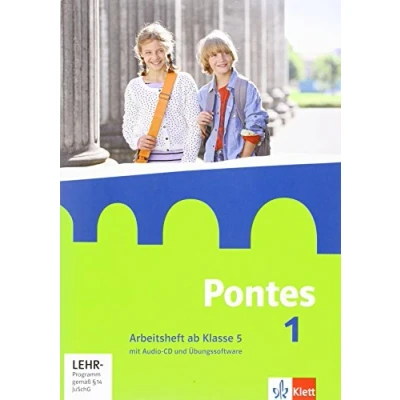 Abbildung von Pontes 1: Arbeitsheft ab Klasse 5 mit Audios und Übungssoftware 1. Lernjahr: Lateinisches Unterrichtswerk (Pontes. Ausgabe 2014)
