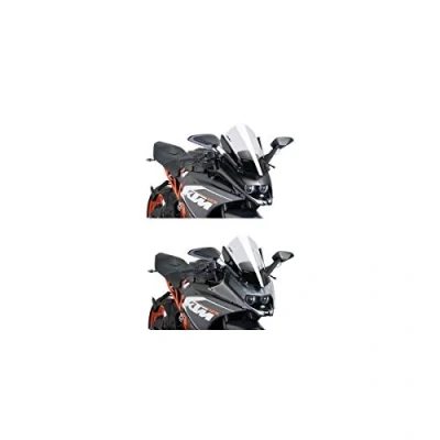 Abbildung von Puig 7004 W: carenabris Frontscheibe Windschutzscheibe Racing NG KTM RC125/RC250/RC390 14 &#039;Farbe Trans &gt; RC125 (14 15) RC390