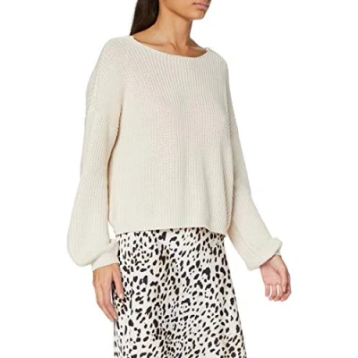 Abbildung von ONLY Damen Onlxenia Life L/S Knt Pullover, Pumice Stone, XL EU