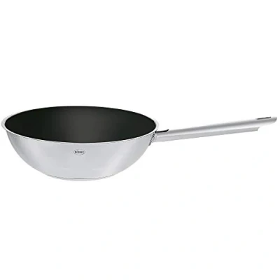 Abbildung von RÖSLE Wok &quot;ELEGANCE&quot;, Edelstahl 18/10, (1 tlg.), Keramikbeschichtung ProCera, backofen und induktionsgeeignet, Ø 28 cm