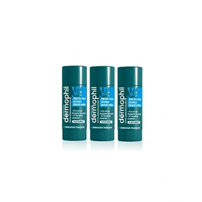 Abbildung von Dermophil Indien Protection Lips Stick Bio 2 x 4g + 1 Gratis