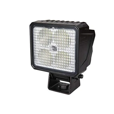 Abbildung von HELLA LED Arbeitsscheinwerfer Eco 18 12V / 24V 1350lm geschraubt/Anbau schwenkbarer Montagebügel Nahfeldausleuchtung Kabel: 500mm Stecker: DEUTSCH Stecker 1GA 996 479 001