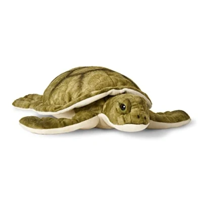 Abbildung von Uni Toys Kuscheltier Grüne Meeresschildkröte 55 / 34 cm Plüsch Schildkröte, Plüschtier, zu 100 % recyceltes Füllmaterial
