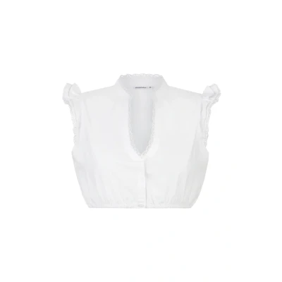 Abbildung von Stockerpoint Damen Fleur Dirndlbluse, Weiss, 42