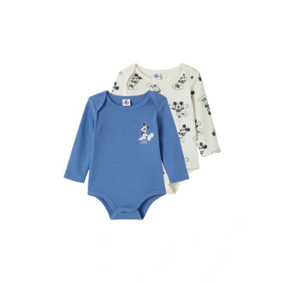 Abbildung von 2er Pack Baby Bodys Disney MICKY MAUS