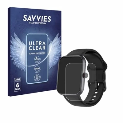 Abbildung von Savvies 6 Stück Schutzfolie für Toobur IDW20 1.91&quot; Displayschutz Folie Ultra Transparent
