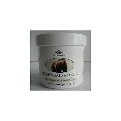 Abbildung von vom Pullach Hof Körperbalsam BÄRENBALSAM GEL 250ml Rücken Beine Muskeln Bärenbalsam Bärensalbe 26, Creme Salbe