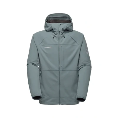 Abbildung von Mammut Ultimate Comfort SO Hooded Softshelljacke, Herren, Größe: XL, Strata