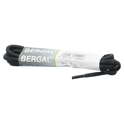 Abbildung von Bergal Rundsenkel gewachst stark 8815 90cm schwarz