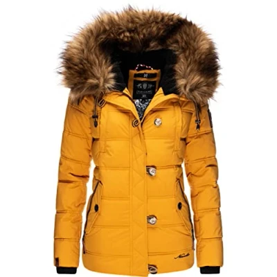 Abbildung von Navahoo ZOJA Winterjacke, Damen, Größe: Small, Yellow